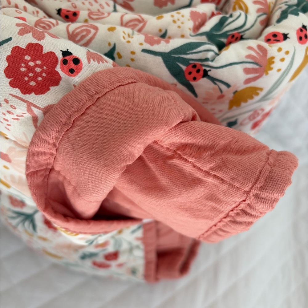 Pillowfort Multicolor Floral Quilt Bedset - Picture 4 of 9